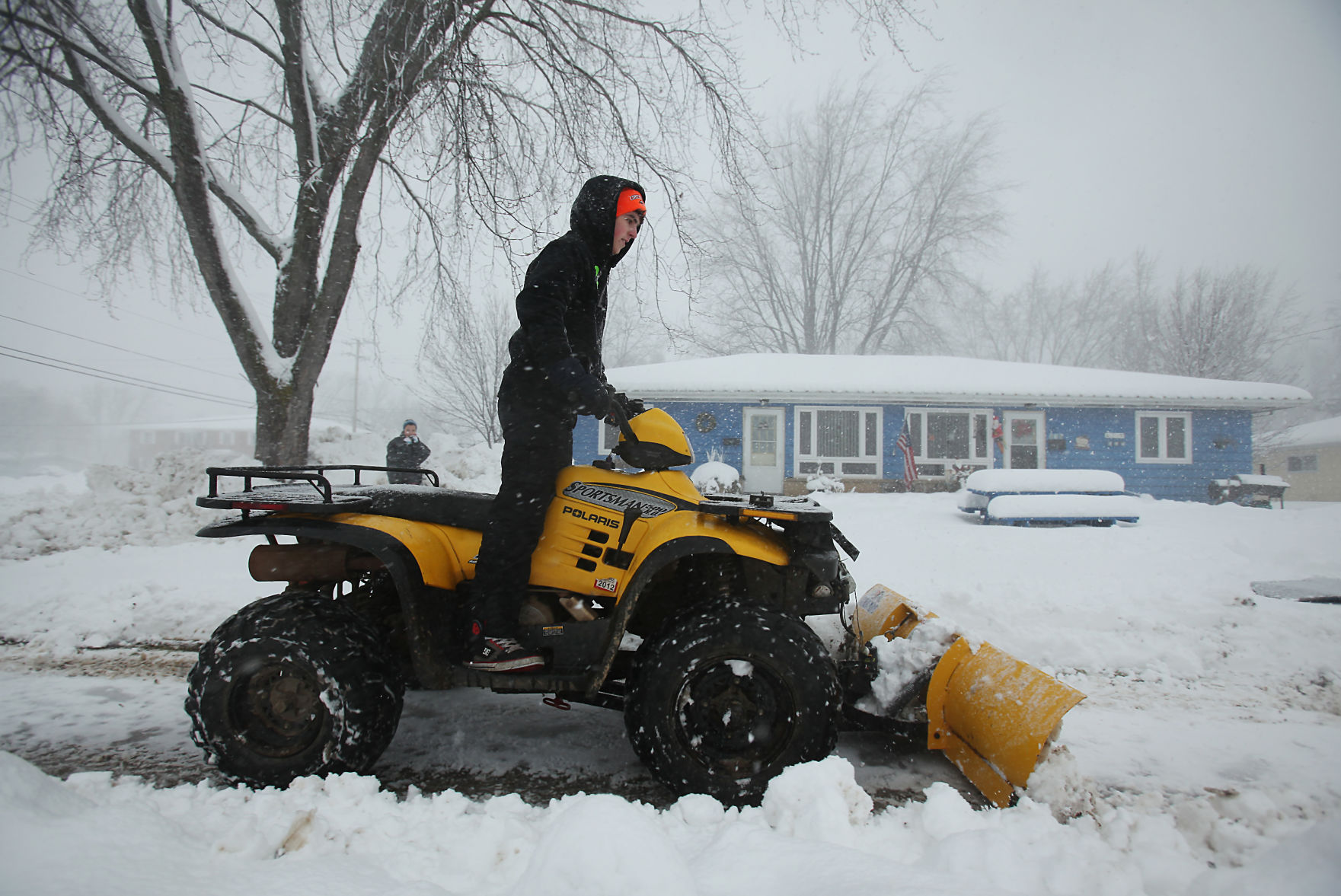 Scene from December 2012 blizzard